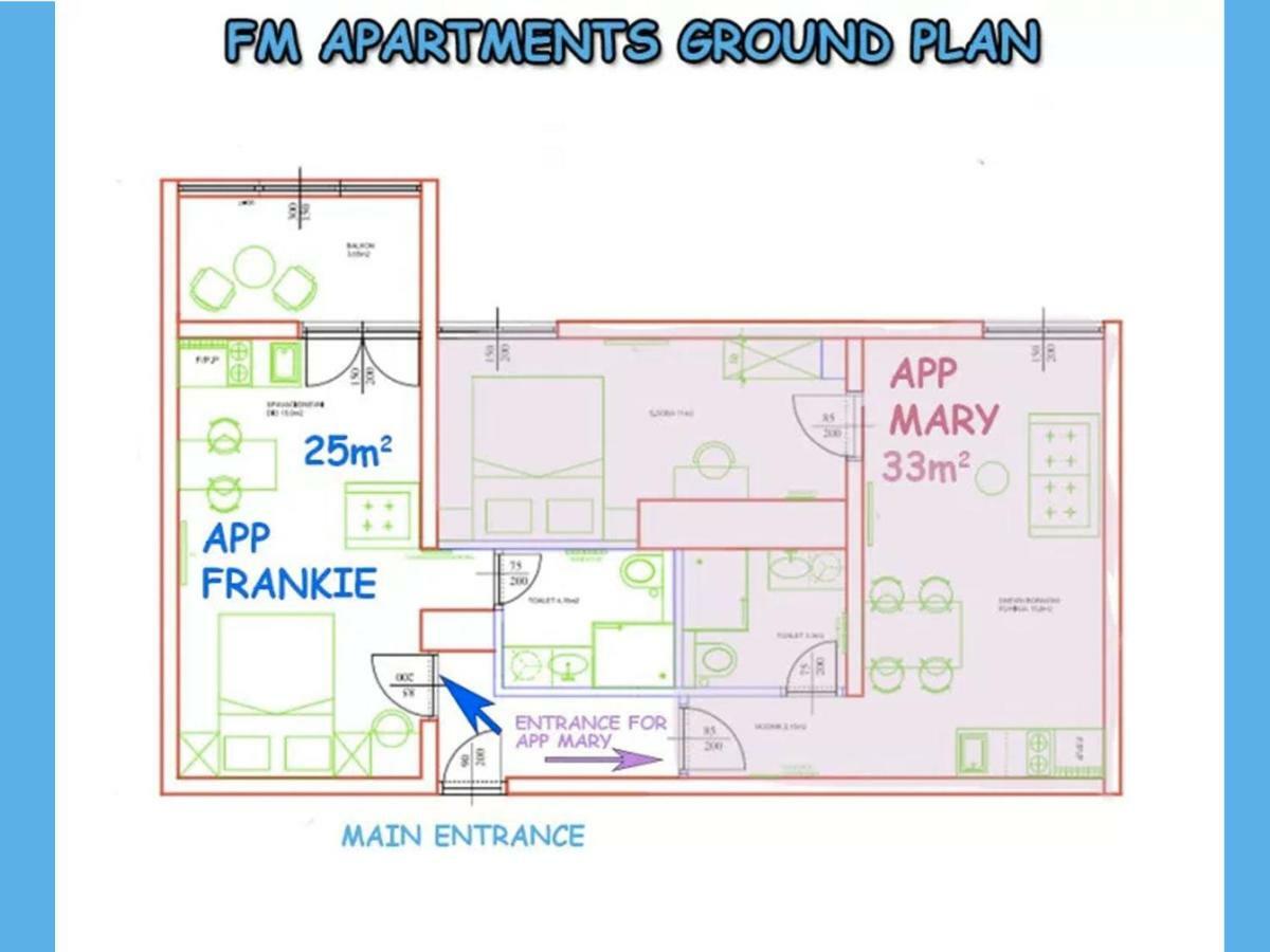 Fm Apartments Split Zewnętrze zdjęcie
